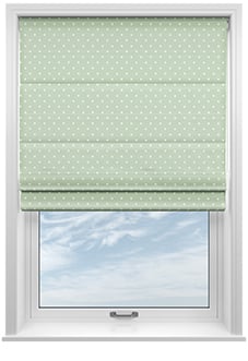 Full Stop, Willow - Twist&Fit Roman Blind